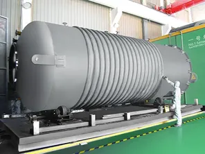 F40 anti-static coating applied to jacketed reactors