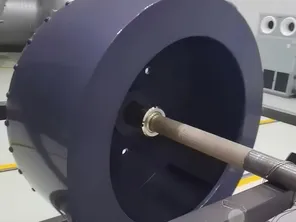 Inner rotating drum coated with high-purity PFA to ensure product purity