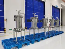 High-purity filter lined with N-PTFE, to improve strong corrosion resistance, excellent non-stick properties, and effective purity control