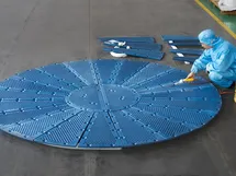 ETFE coating on filter plate ensures chemical resistance and strong non-stick performance