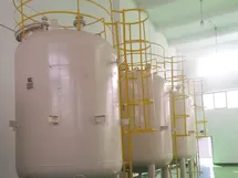PFA-lined 10m³ tank for electronic-grade sulfuric acid